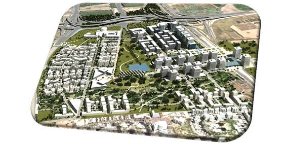 הדמיית פרויקט פי גלילות / הדמייה: באדיבות עיריית רמת השרון